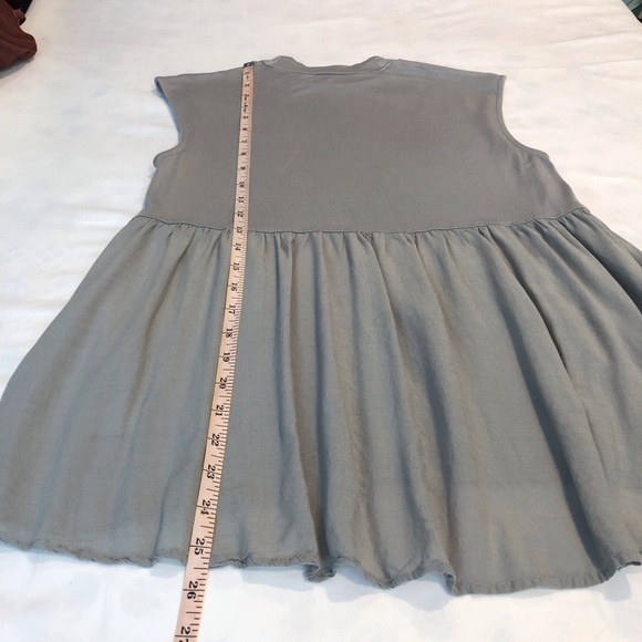 Love Scarlett Gray Sleeveless Baby Doll Top - Picture 11 of 16